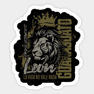 Soy de Leon Guanajuato Sticker